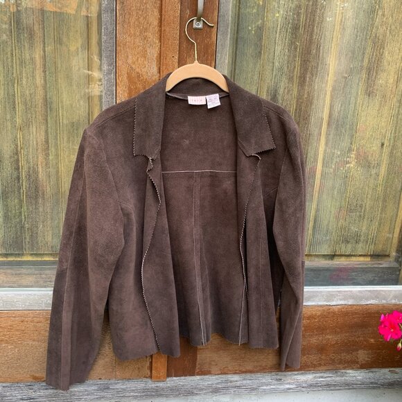 Western Leather Bolero - Picture 1 of 5